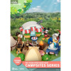 Beast Kingdom Disney - D-Stage Serie di Diorama Campsite in PVC - Topolino Mouse Edizione Speciale