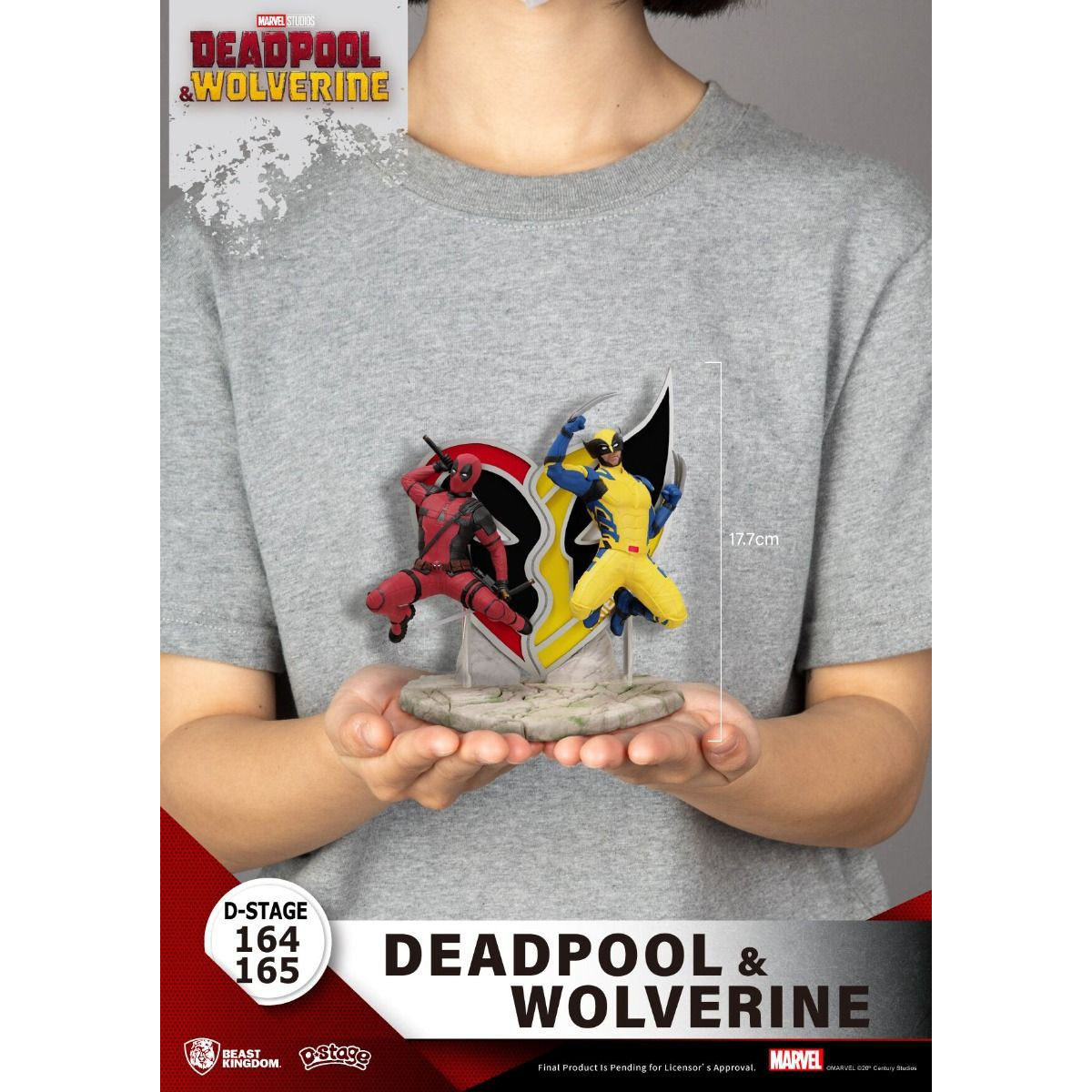 Beast Kingdom Marvel Diorama PVC - Deadpool & Wolverine - Wolverine D-Stage