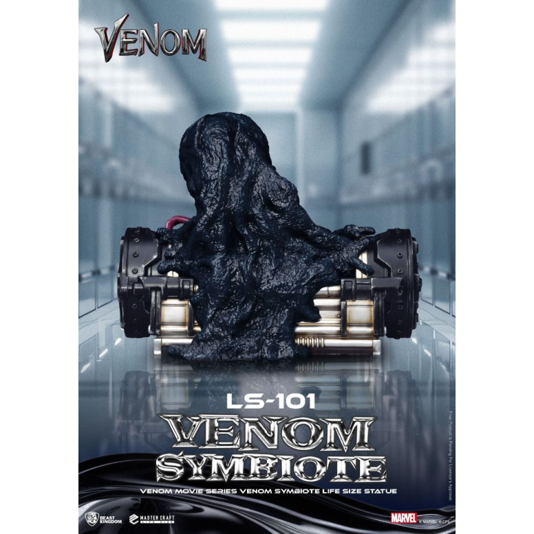 Beast Kingdom - Venom Movie Series - Statua a grandezza naturale del simbionte Venom