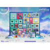 Beast Kingdom - Mini Egg Attack - Lilo & Stitch - Set di figure del calendario dell'Avvento per la celebrazione di Stitch (bisco