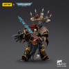 JoyToy Chaos Space Marines - Black Legion - Abaddon il Despota con Drach'nyen e il Talon of Horus - 1/18 - Warhammer 40K