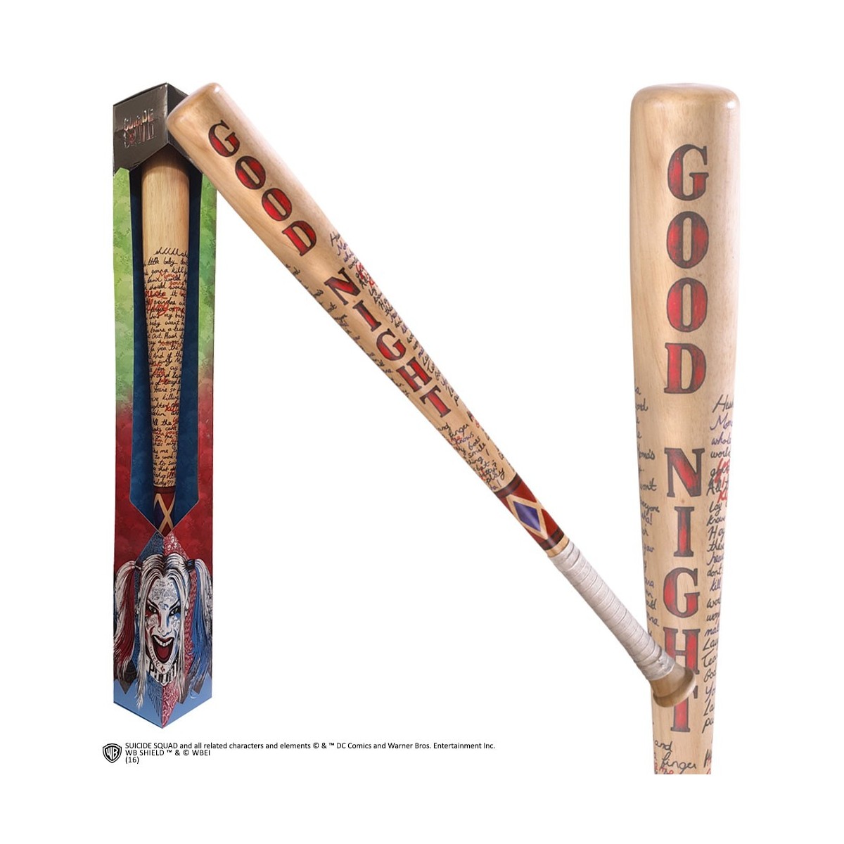 Noble Collection Suicide Squad Batte de Baseball Harley Quinn DC Comics