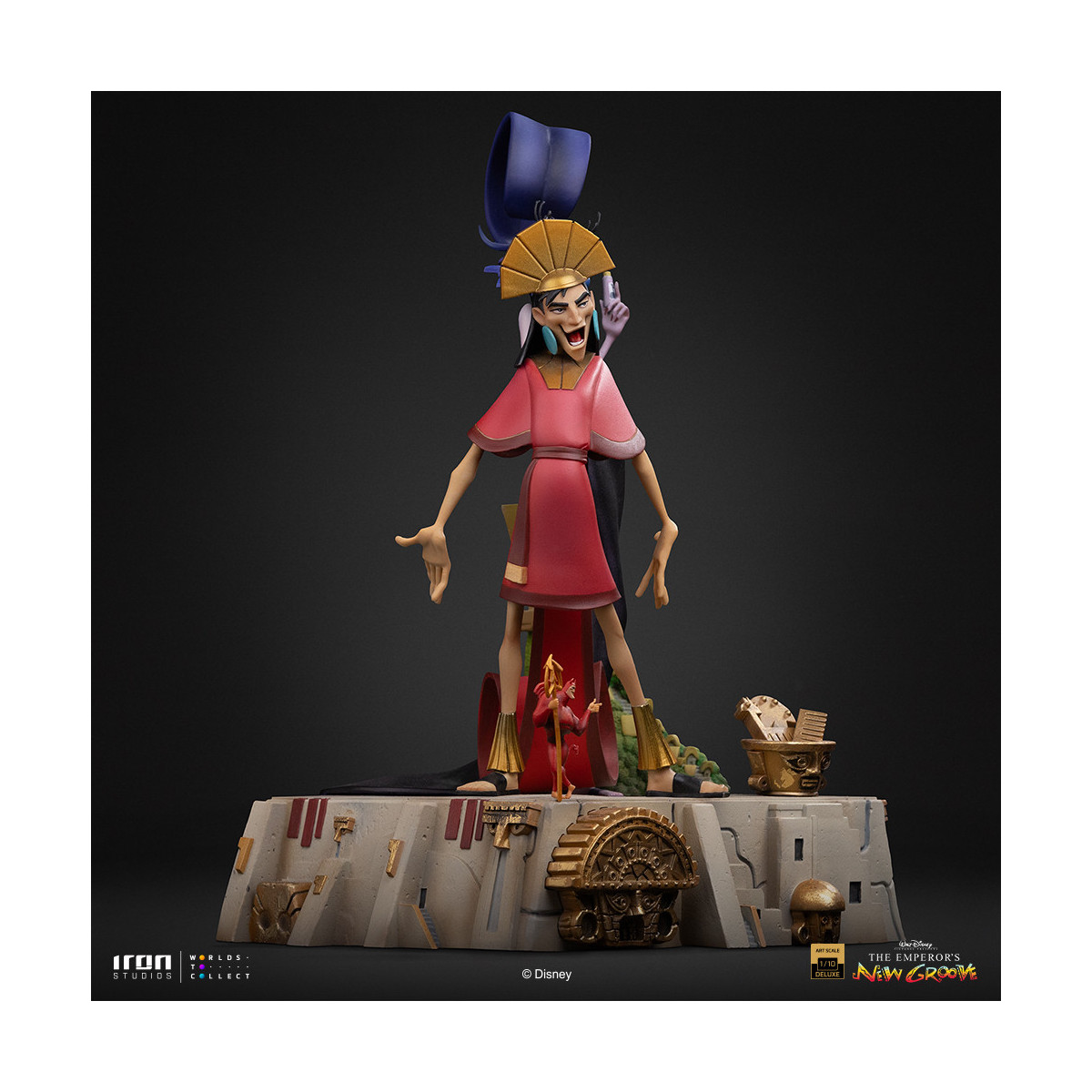 Iron Studios Disney - Kuzko & Yzma Deluxe Art Scale 1/10 - The Emperor's New Groove