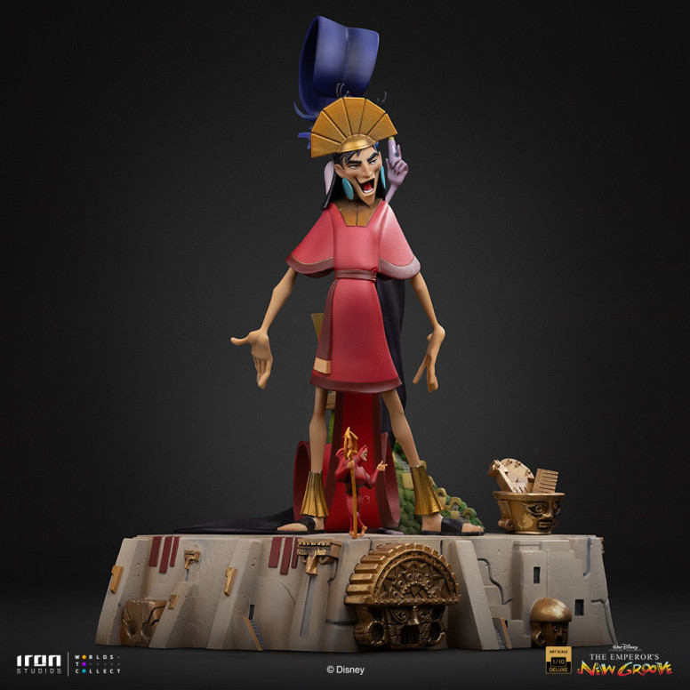 Iron Studios Disney - Kuzko & Yzma Deluxe Art Scale 1/10 - The Emperor's New Groove