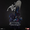 Iron Studios Marvel - Silver Surfer Deluxe Art Scale 1/10 - Diorama del guanto dell'infinito