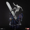 Iron Studios Marvel - Silver Surfer Deluxe Art Scale 1/10 - Diorama del guanto dell'infinito