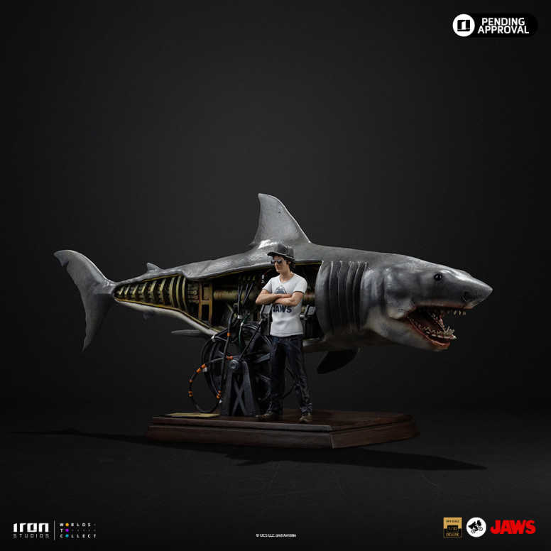 Iron Studios - JAWS - Steven Spielberg (Jaws 50th Anniversary) Deluxe Art Scale1/10 - Jaws