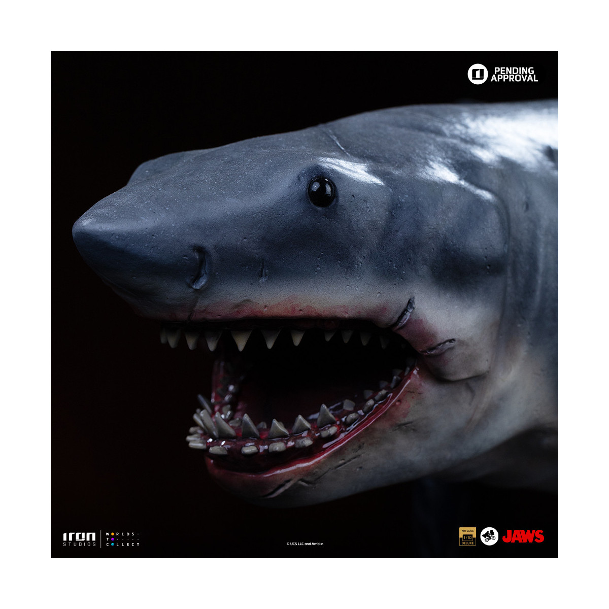 Iron Studios - JAWS - Steven Spielberg (Jaws 50th Anniversary) Deluxe Art Scale1/10 - Jaws