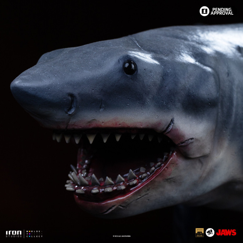 Iron Studios - JAWS - Steven Spielberg (Jaws 50th Anniversary) Deluxe Art Scale1/10 - Jaws