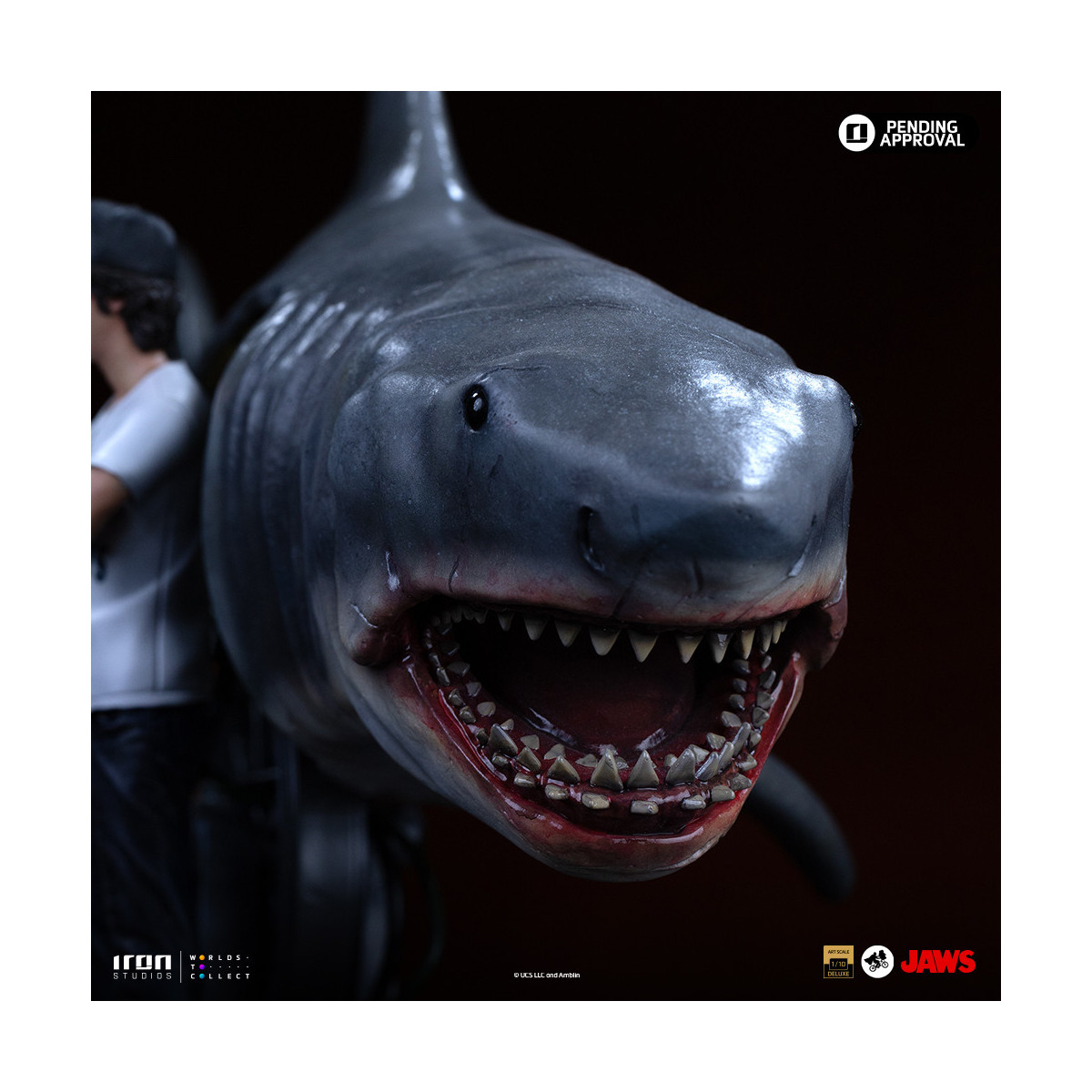 Iron Studios - JAWS - Steven Spielberg (Jaws 50th Anniversary) Deluxe Art Scale1/10 - Jaws