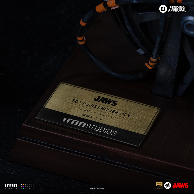 Iron Studios - JAWS - Steven Spielberg (Jaws 50th Anniversary) Deluxe Art Scale1/10 - Jaws