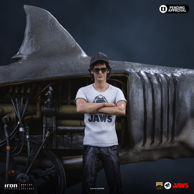Iron Studios - JAWS - Steven Spielberg (Jaws 50th Anniversary) Deluxe Art Scale1/10 - Jaws