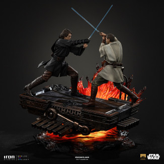 Iron Studios Star Wars - Anakin vs Obi-wan Deluxe Art Scale 1/10 - Episodio 3