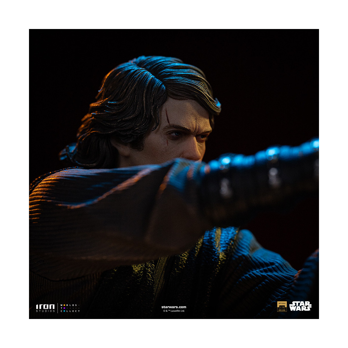 Iron Studios Star Wars - Anakin vs Obi-wan Deluxe Art Scale 1/10 - Episodio 3