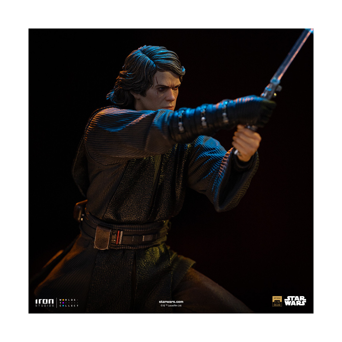 Iron Studios Star Wars - Anakin vs Obi-wan Deluxe Art Scale 1/10 - Episodio 3
