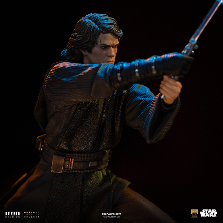 Iron Studios Star Wars - Anakin vs Obi-wan Deluxe Art Scale 1/10 - Episodio 3