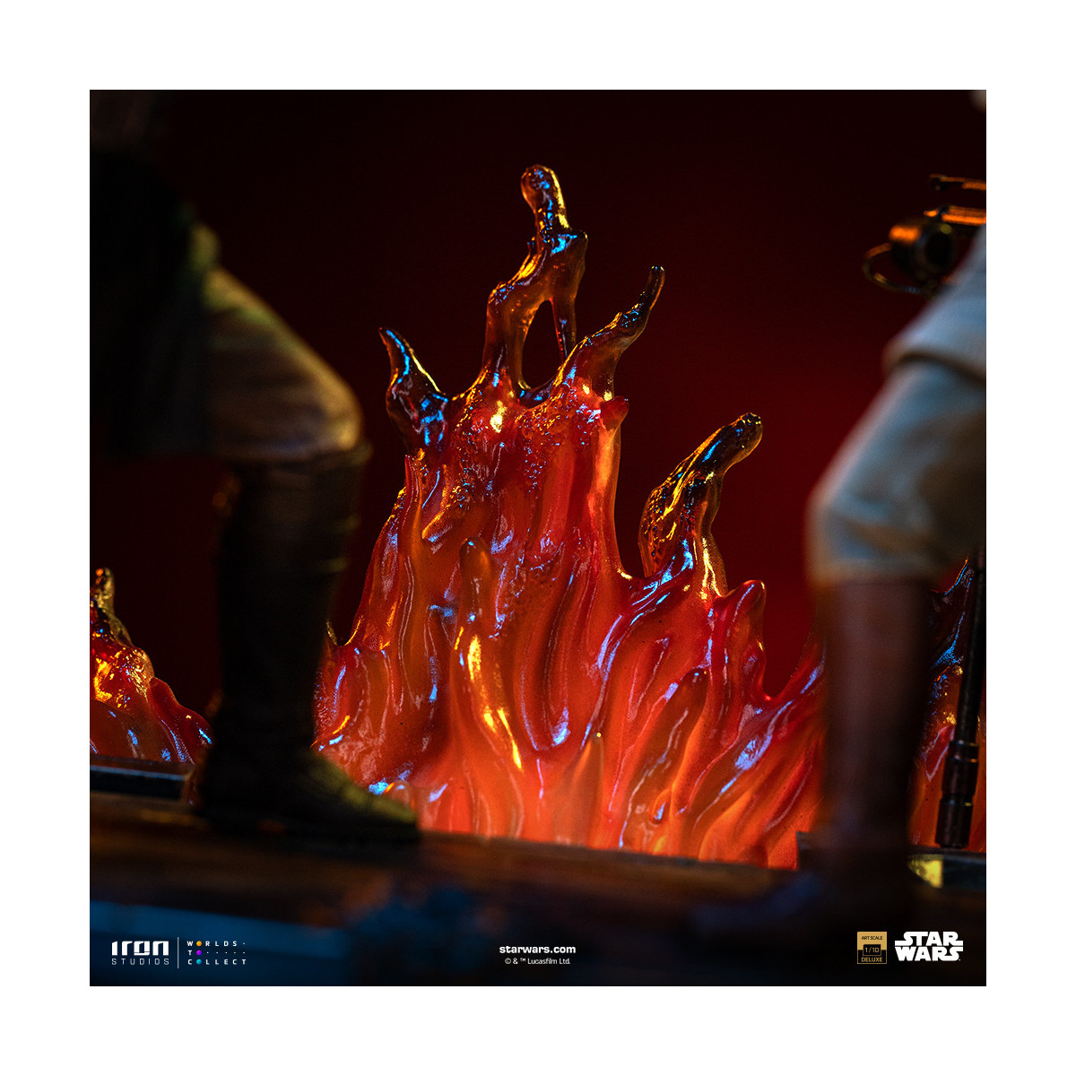Iron Studios Star Wars - Anakin vs Obi-wan Deluxe Art Scale 1/10 - Episodio 3