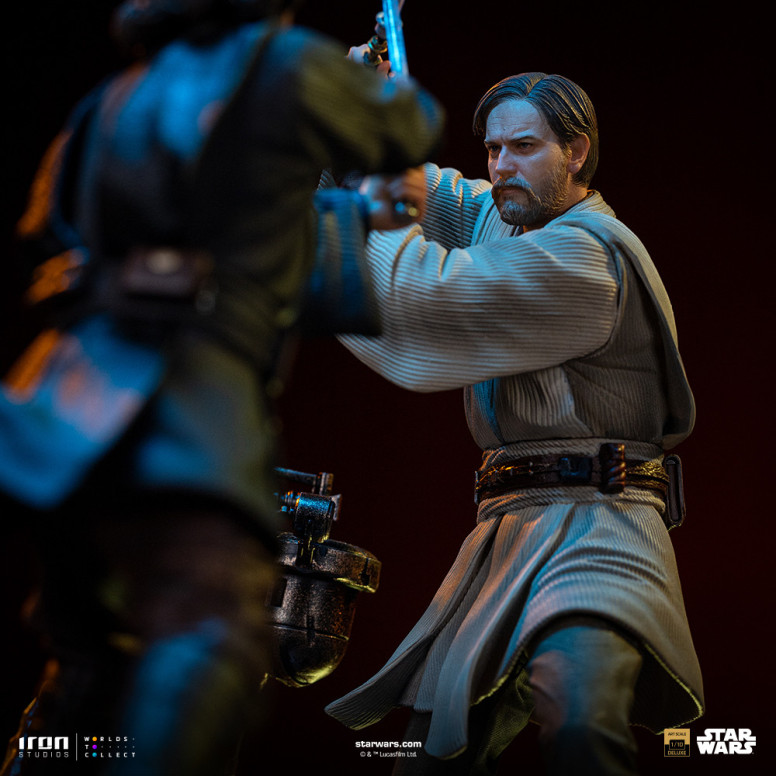 Iron Studios Star Wars - Anakin vs Obi-wan Deluxe Art Scale 1/10 - Episodio 3