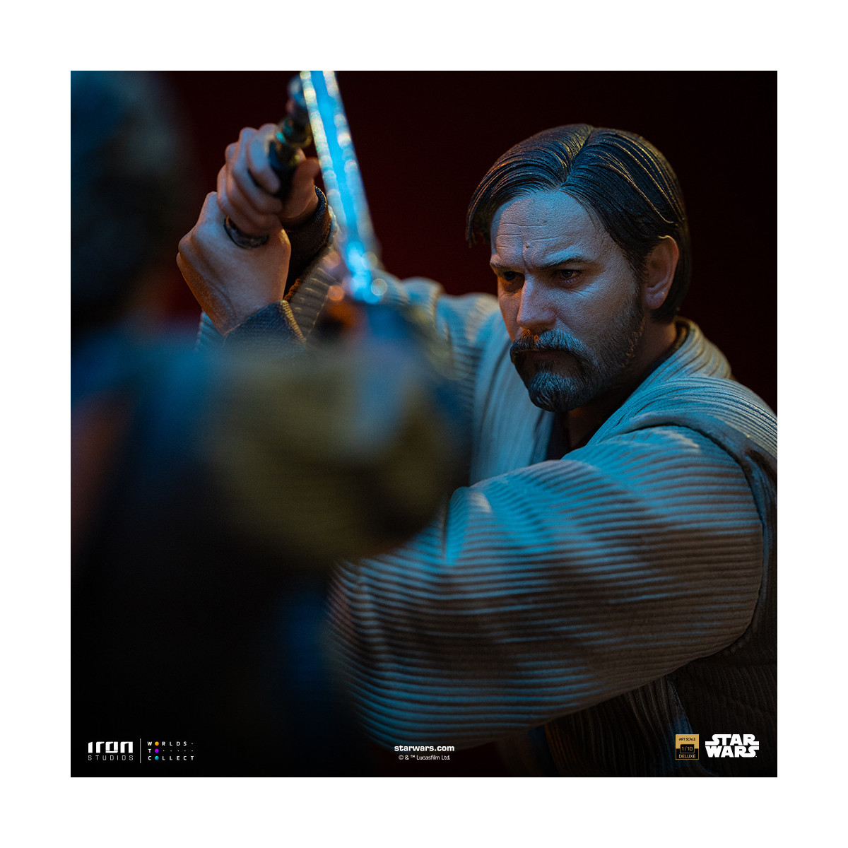 Iron Studios Star Wars - Anakin vs Obi-wan Deluxe Art Scale 1/10 - Episodio 3