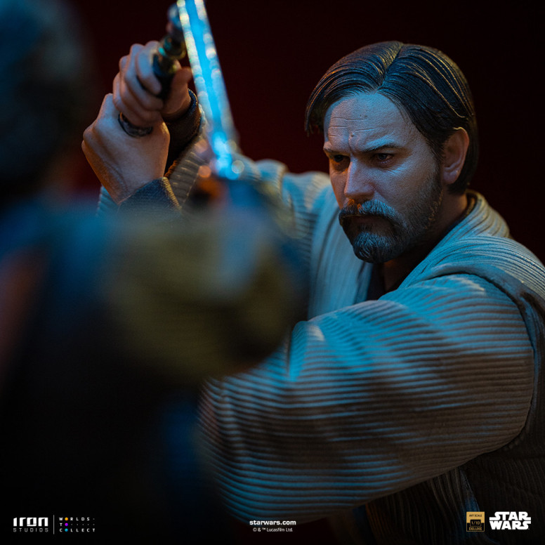 Iron Studios Star Wars - Anakin vs Obi-wan Deluxe Art Scale 1/10 - Episodio 3
