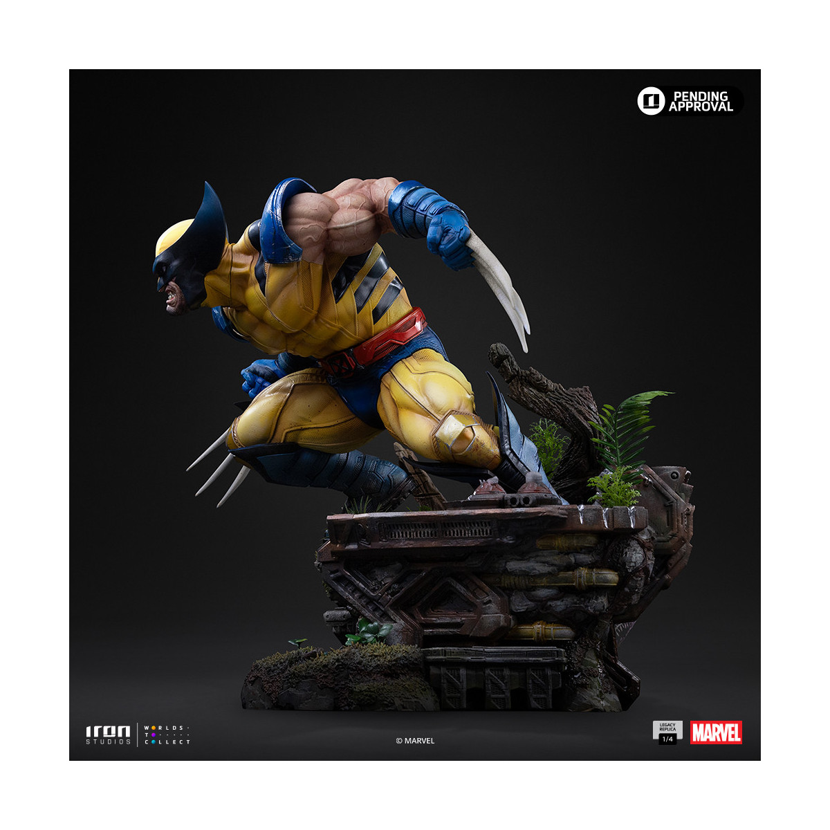 Iron Studios - Marvel Comics Wolverine Legacy Replica 1/4
