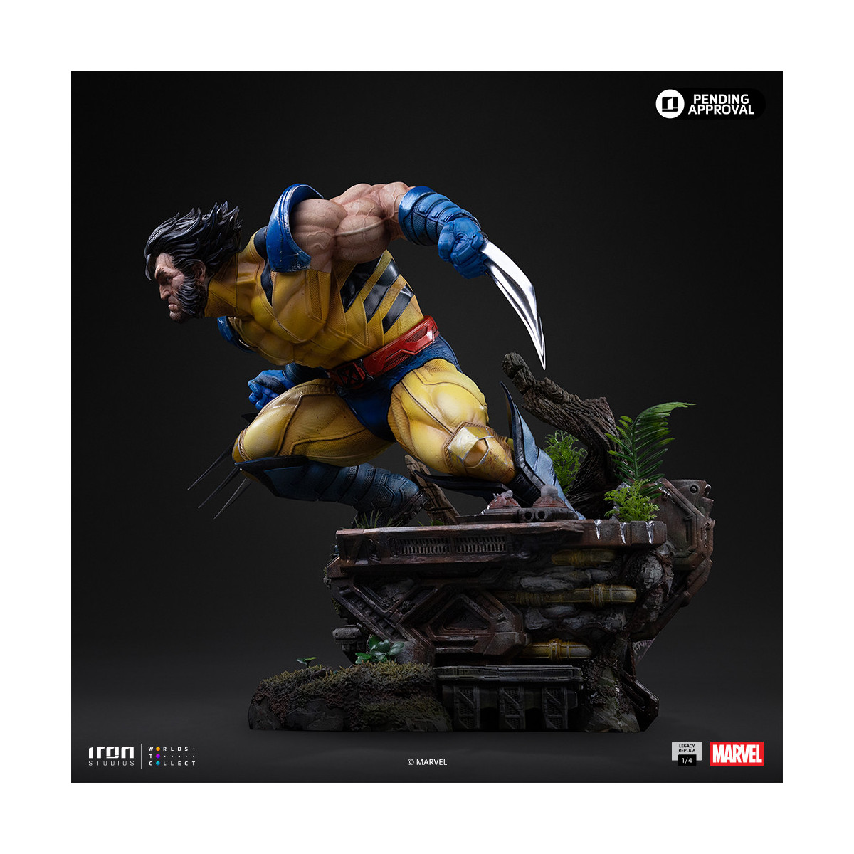 Iron Studios - Marvel Comics Wolverine Legacy Replica 1/4