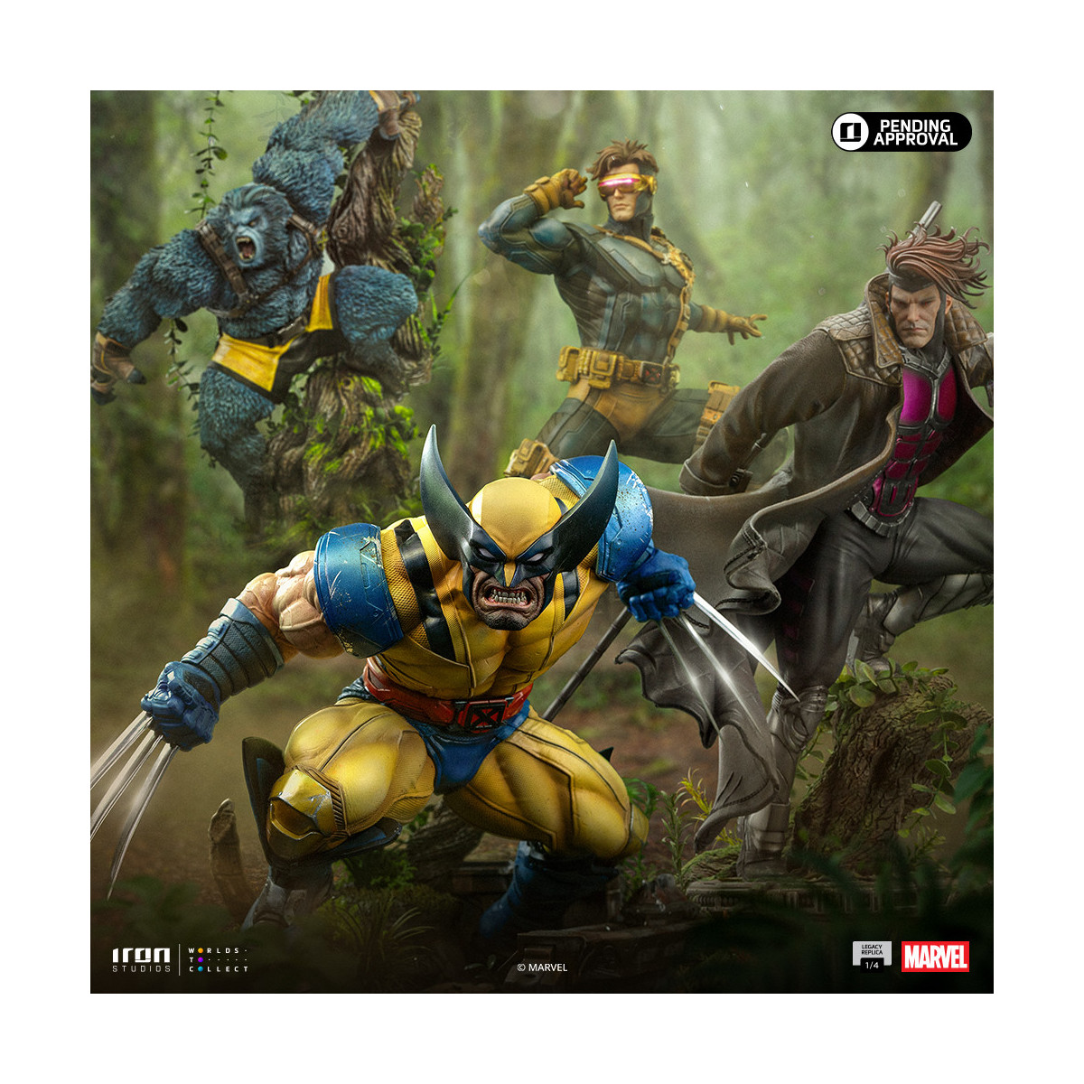 Iron Studios - Marvel Comics Wolverine Legacy Replica 1/4