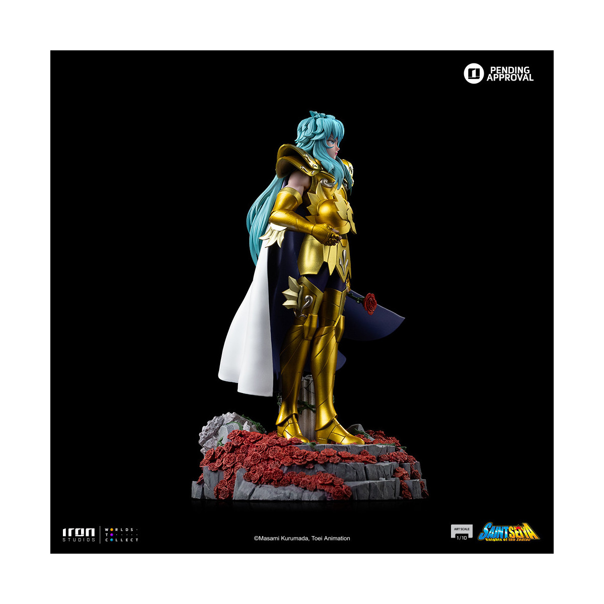 Iron Studios - Saint Seiya - Pisces Aphrodite Art Scale 1/10 - Cavalieri dello Zodiaco