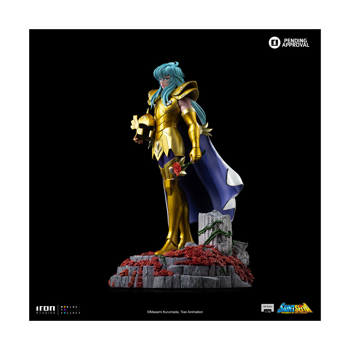 Iron Studios - Saint Seiya - Pisces Aphrodite Art Scale 1/10 - Cavalieri dello Zodiaco