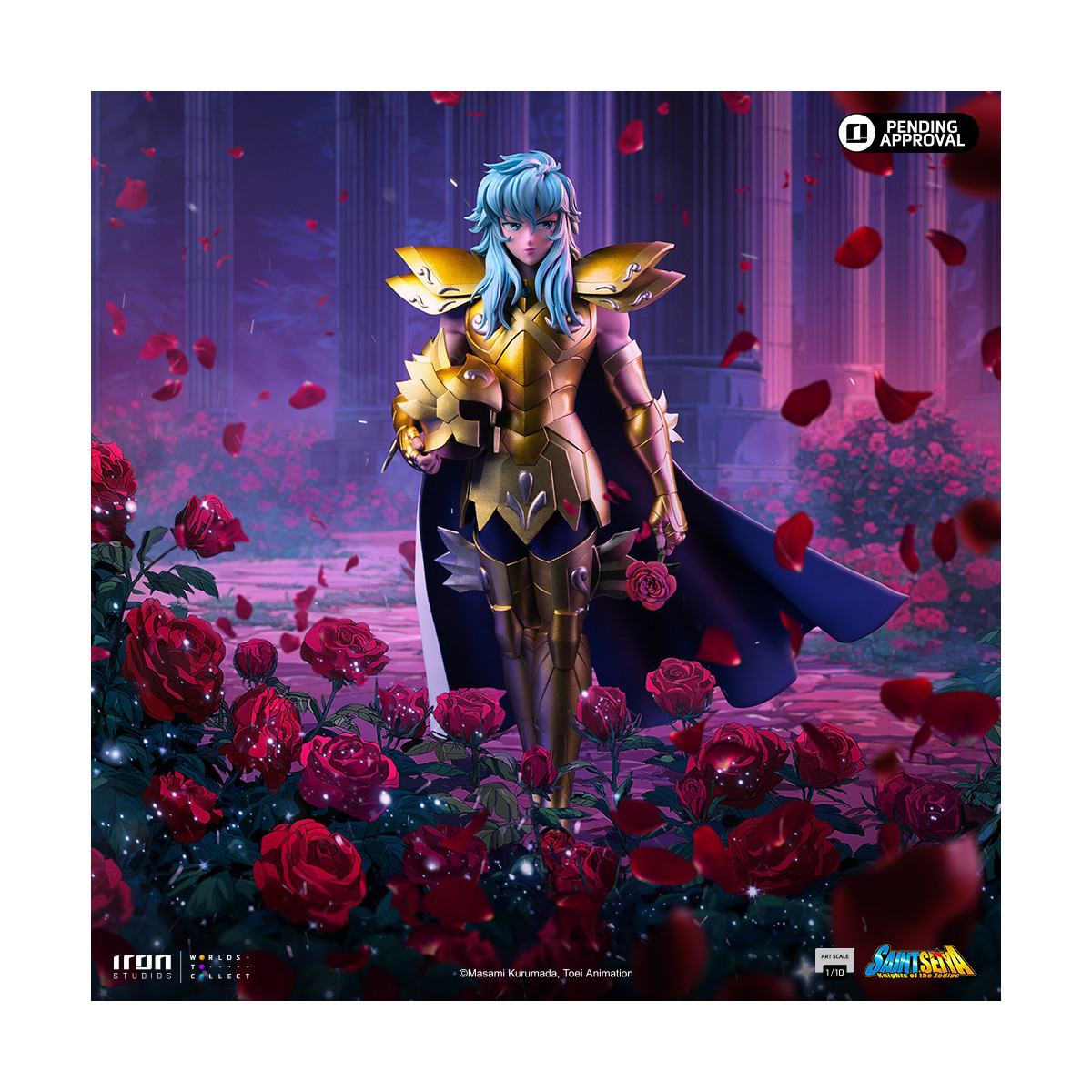 Iron Studios - Saint Seiya - Pisces Aphrodite Art Scale 1/10 - Cavalieri dello Zodiaco