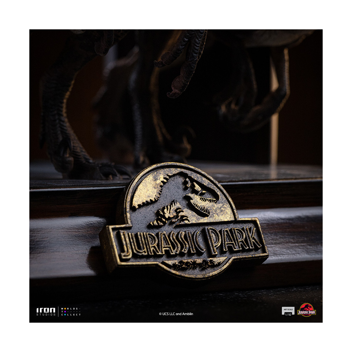 Iron Studios - Raptor alle porte della cucina - Jurassic Park 1/10 Bds Art Scale