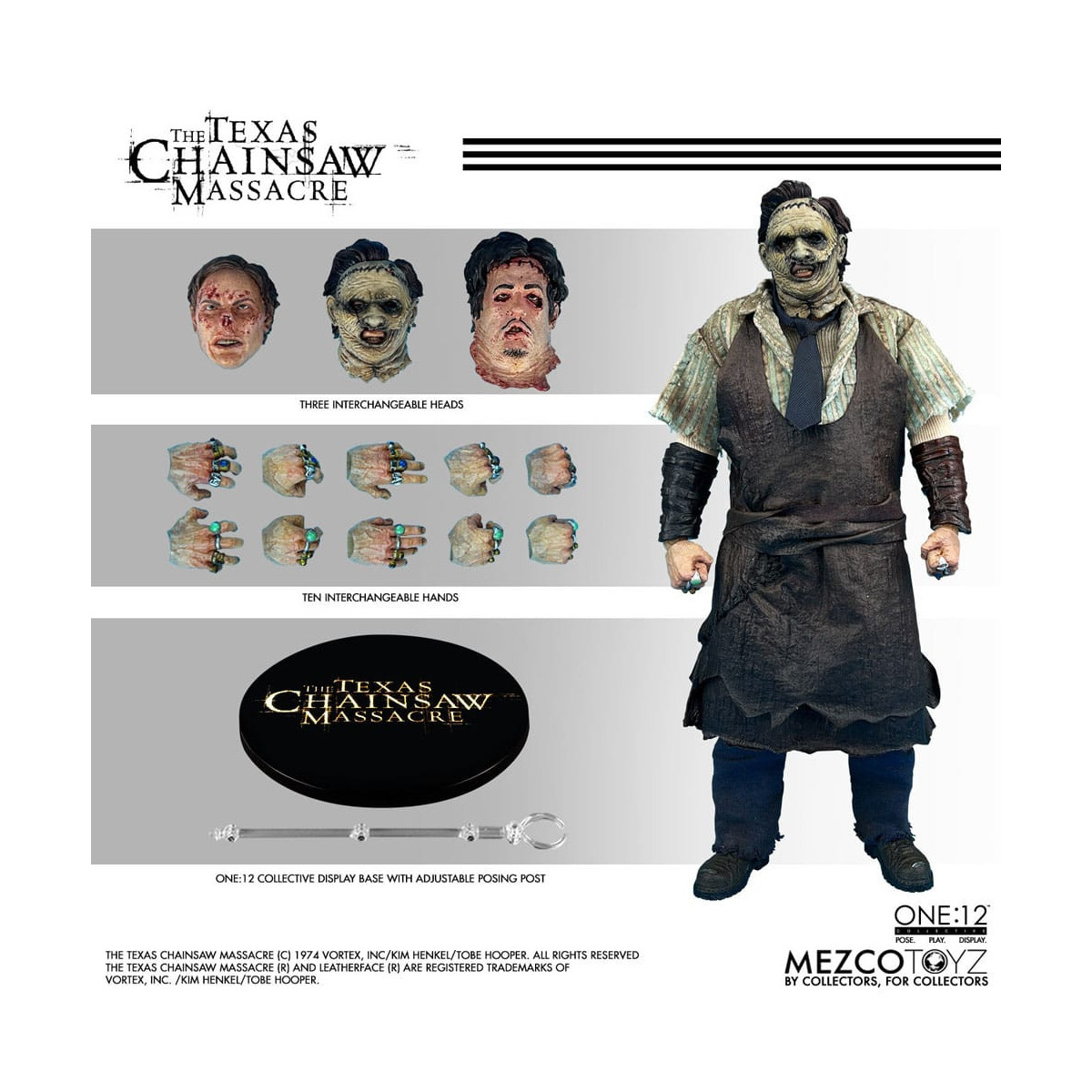Mezco - One 12 - Il massacro della motosega (2003) Faccia di cuoio