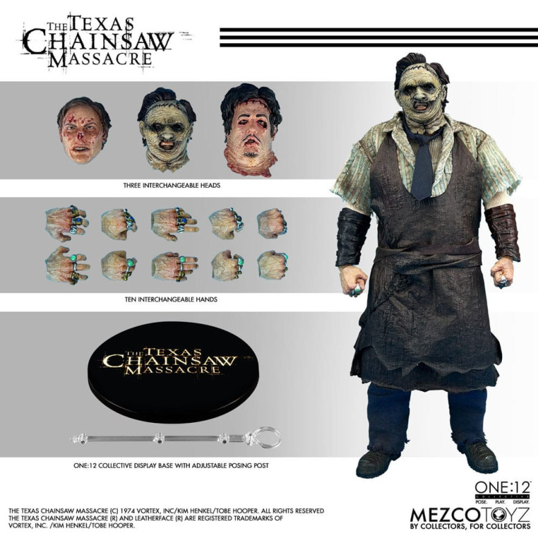 Mezco - One 12 - Il massacro della motosega (2003) Faccia di cuoio