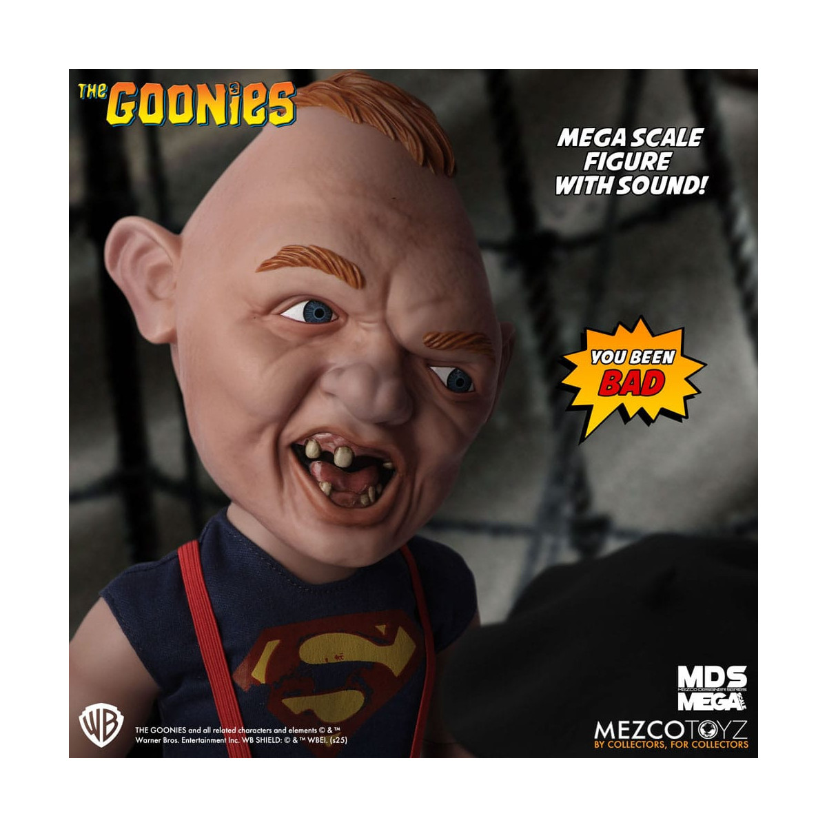 Mezco MDS Mega Scale -Bradipo parlante con suono - Les Goonies Sinok