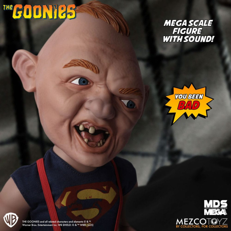 Mezco MDS Mega Scale -Bradipo parlante con suono - Les Goonies Sinok