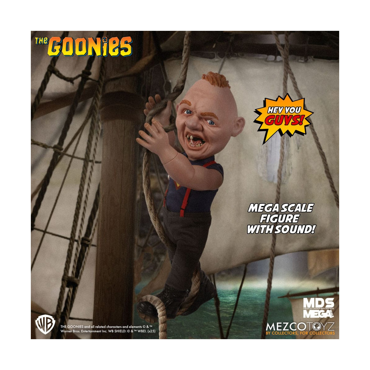 Mezco MDS Mega Scale -Bradipo parlante con suono - Les Goonies Sinok