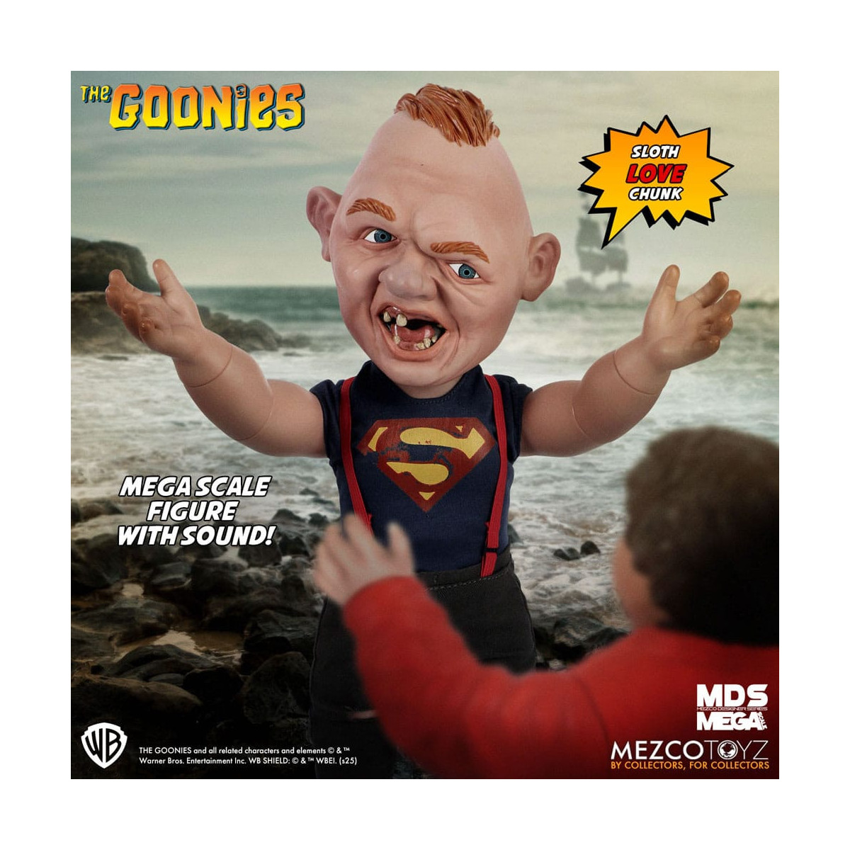 Mezco MDS Mega Scale -Bradipo parlante con suono - Les Goonies Sinok