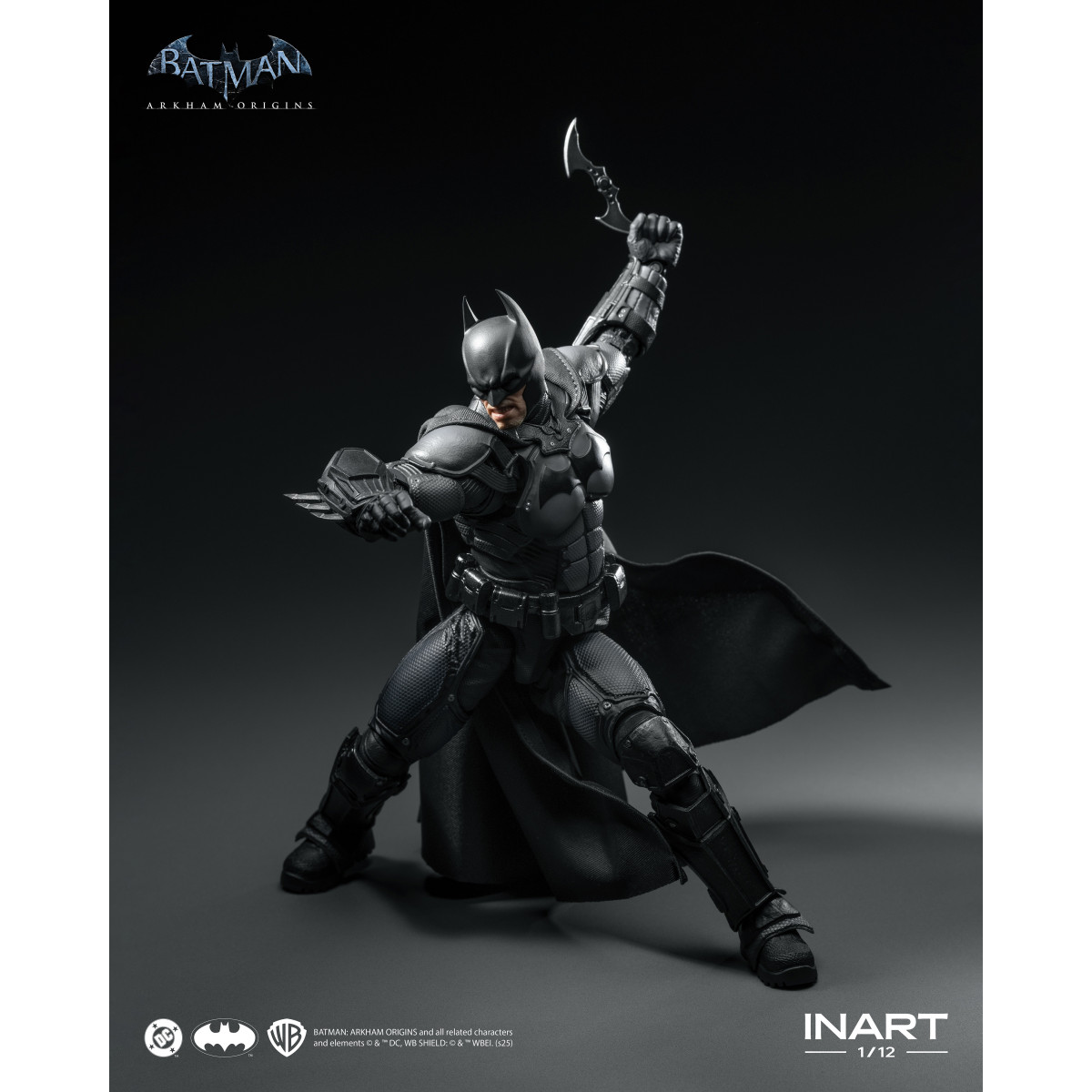 INART - Batman: Arkham Origins 1/12 Scala Figura Batman