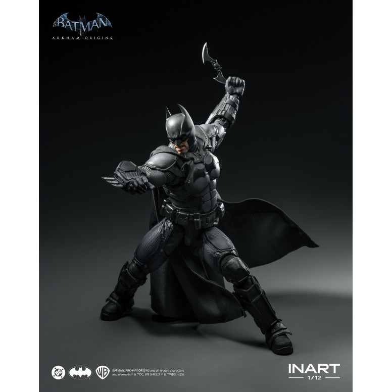 INART - Batman: Arkham Origins 1/12 Scala Figura Batman