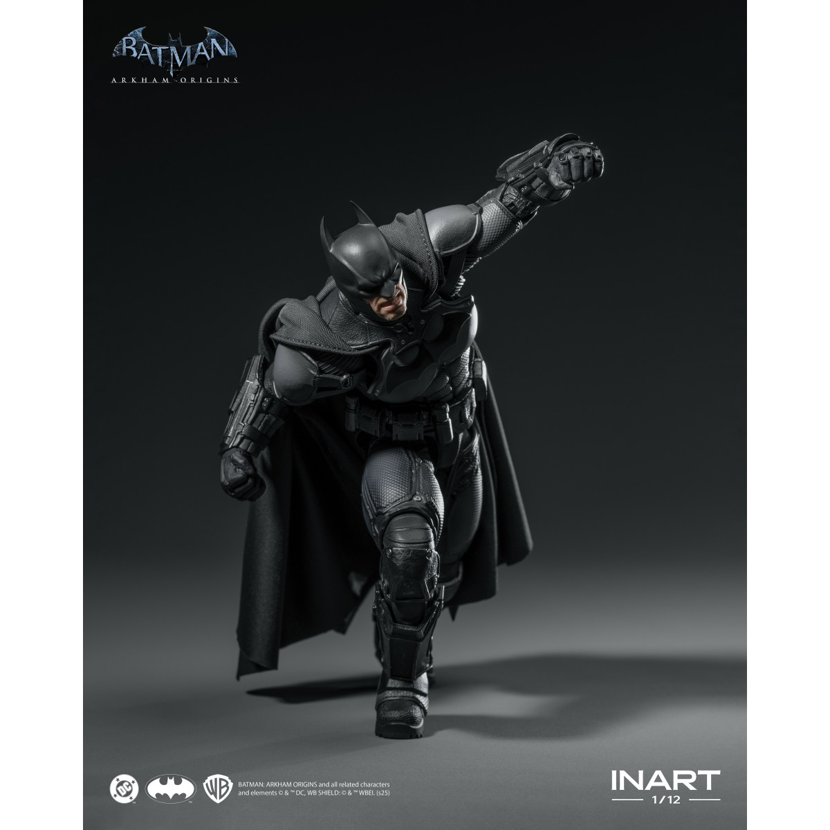 INART - Batman: Arkham Origins 1/12 Scala Figura Batman