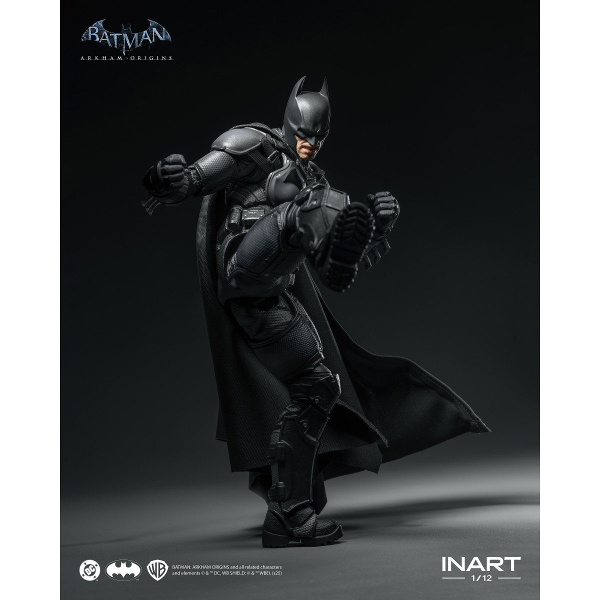 INART - Batman: Arkham Origins 1/12 Scala Figura Batman