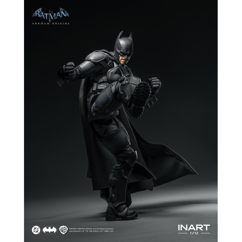 INART - Batman: Arkham Origins 1/12 Scala Figura Batman