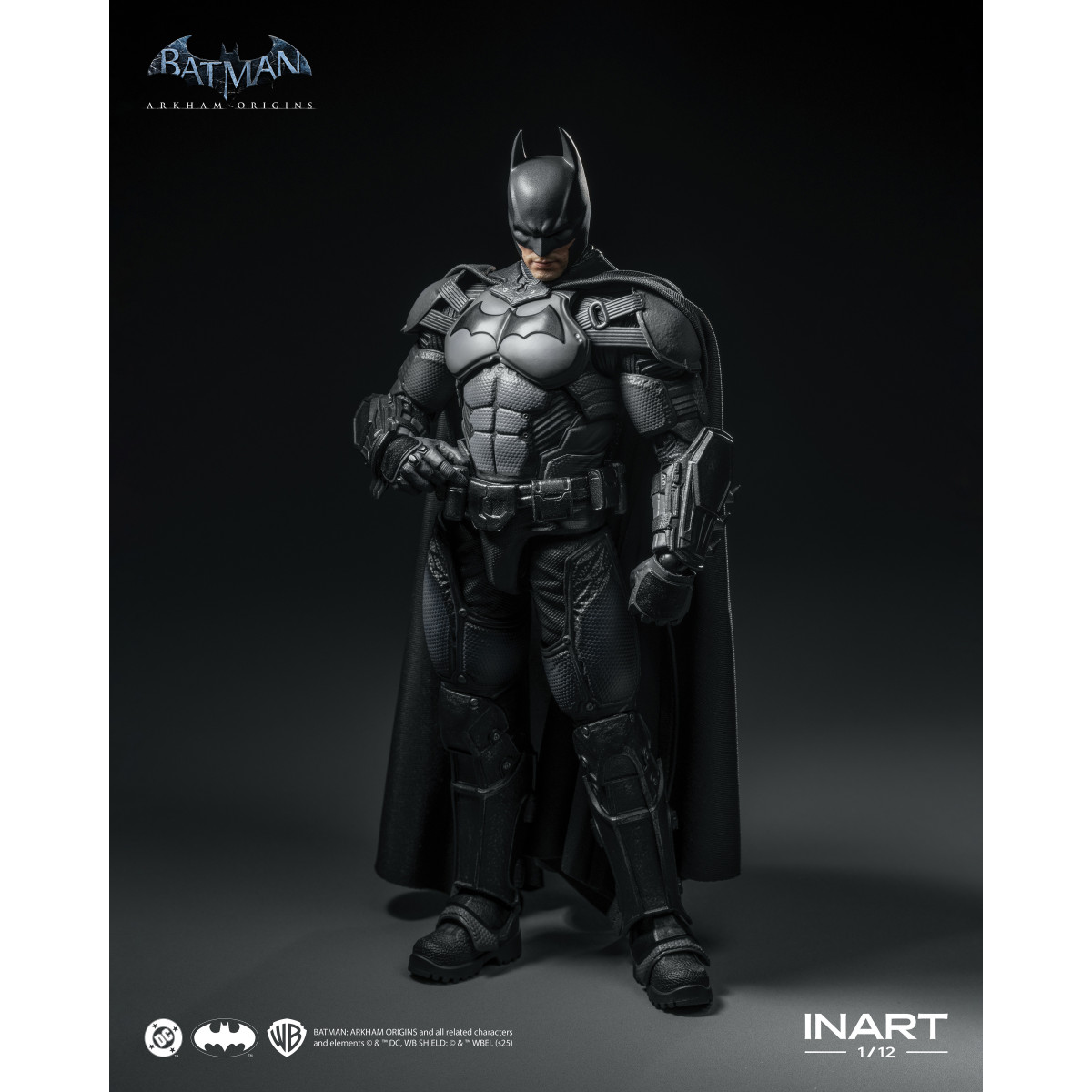 INART - Batman: Arkham Origins 1/12 Scala Figura Batman