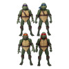 Mezco One 12 - Teenage Mutant Ninja Turtles (film del 1990) Set di 4 figure - Tartarughe Ninja