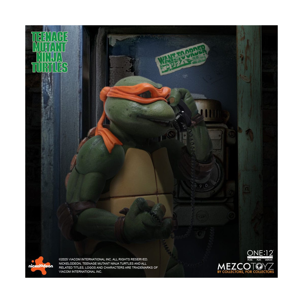 Mezco One 12 - Teenage Mutant Ninja Turtles (film del 1990) Set di 4 figure - Tartarughe Ninja