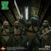 Mezco One 12 - Teenage Mutant Ninja Turtles (film del 1990) Set di 4 figure - Tartarughe Ninja