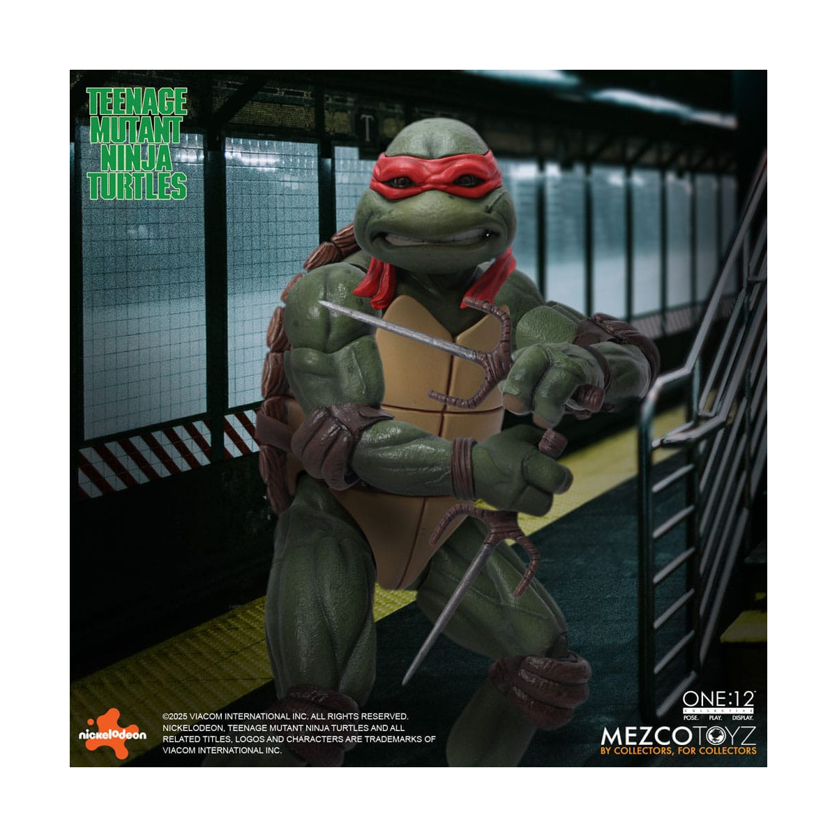 Mezco One 12 - Teenage Mutant Ninja Turtles (film del 1990) Set di 4 figure - Tartarughe Ninja