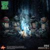 Mezco One 12 - Teenage Mutant Ninja Turtles (film del 1990) Set di 4 figure - Tartarughe Ninja