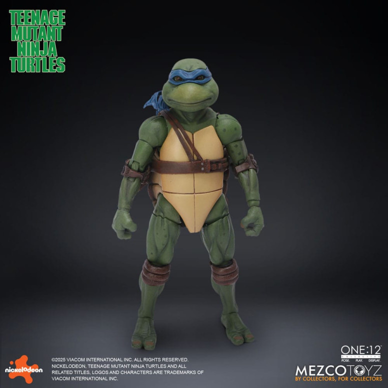 Mezco One 12 - Teenage Mutant Ninja Turtles (film del 1990) Set di 4 figure - Tartarughe Ninja