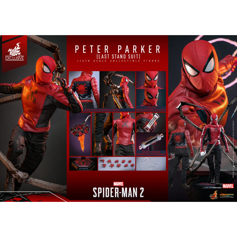 Hot Toys - Marvel's Spider-Man 2 - Tuta Spider-Man Last Stand VGM 1/6 - Esclusivo